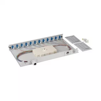 EFB plėstinė sandūrų dėžutė gr LC/APC OS2 12xPigtails atskirti & 6xDuplex movos