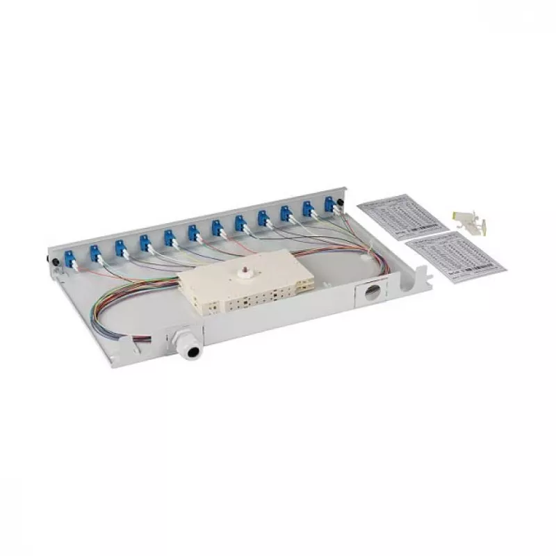 EFB plėstinė sandūrų dėžutė gr LC/APC OS2 12xPigtails atskirti & 6xDuplex movos