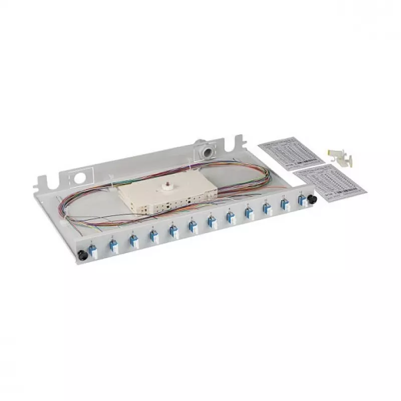 EFB plėstinė sandūrų dėžutė gr LC/APC OS2 12xPigtails atskirti & 6xDuplex movos