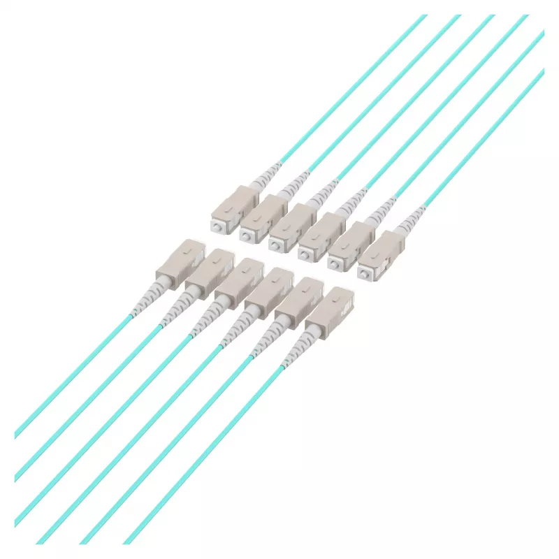 EFB magistralinis kabelis U-DQ(ZN)BH OM3 12G (1x12) SC-SC 180m Dca LSZH