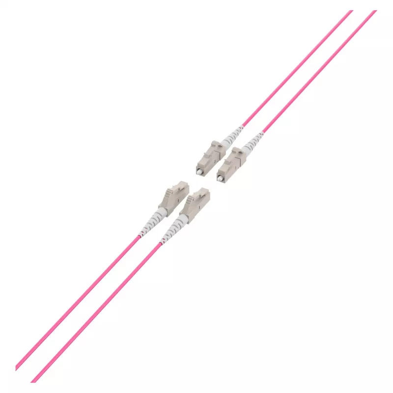 EFB magistralinis kabelis U-DQ(ZN)BH OM4 4G (1x4) LC-LC 30m Dca LSZH