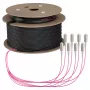 EFB magistralinis kabelis U-DQ(ZN)BH OM4 8G (1x8) SC-SC 80m Dca LSZH