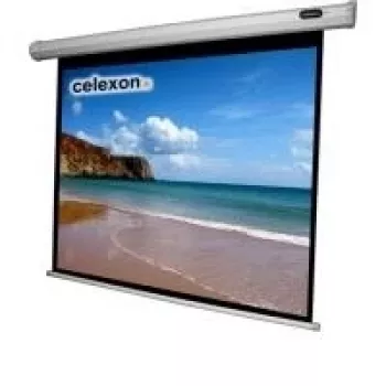 Celexon Economy elektrinis ekranas - Ekranas - Galimas tvirtinimas prie lubų, tinka tvirtinti prie sienos - motorizuotas - 250 cm (98) - 4:3 (1090073)