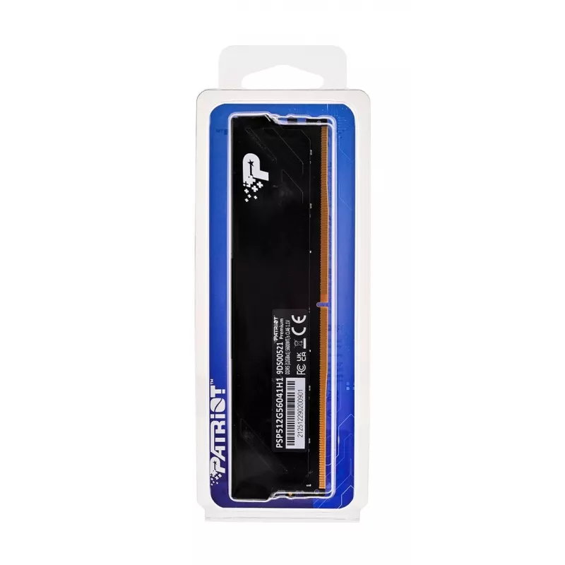 Patriot Premium Juoda DDR5 12GB 5600MHz Radiator 1Rank