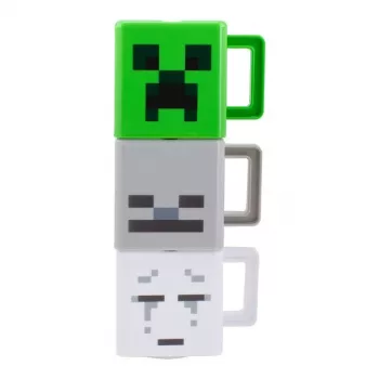 PP Minecraft Stacking Mugs