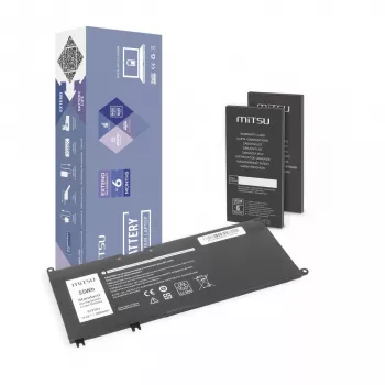Akumuliatorius, skirtas „Dell Inspiron 15 5587, 7588“ 3600 mAh (55 Wh) 15,2 V