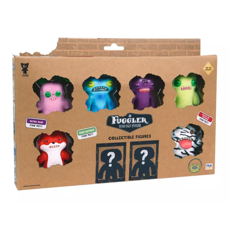 Fuggler S1 kolekcionuojamos figūrėlės – 8 vnt. pakuotė, „Deluxe“ dėžutė A