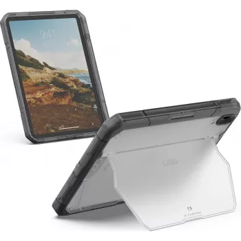 UAG Urban Armor Gear Trooper dėklas | Apple iPad 11 (2025) / iPad 10,9 (2022) | ledinis (permatomas)/pelenų (pilkas) | 124512114331 (124512114331)