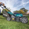 Makita DLM532PT4 lawn mower Push lawn mower baterija Juoda, Blue