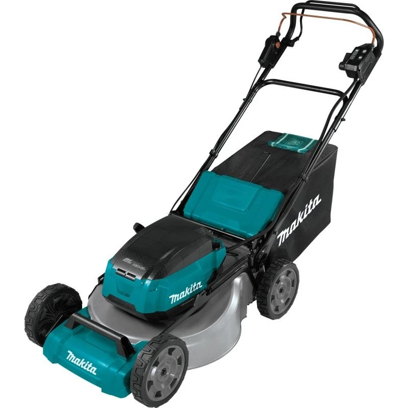 Makita DLM532PT4 lawn mower Push lawn mower baterija Juoda, Blue