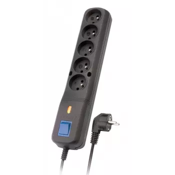 Apsaugos nuo viršįtampių lizdas LF-530WA, 3L EMI/RFI, 3.0m, juoda