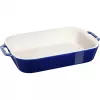 Staub Rectangular Dish Ceramic, tamsiai mėlyna, 34x24x7.6