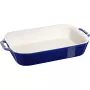 Staub Rectangular Dish Ceramic, tamsiai mėlyna, 34x24x7.6