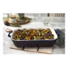 Staub Rectangular Dish Ceramic, tamsiai mėlyna, 34x24x7.6