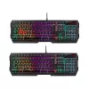A4TECH BLOODY USB B1700 B140N +ES7 + BP-50M USB/ Esports Black USB rinkinys klaviatūra+pelė+kilimėlis (EN)