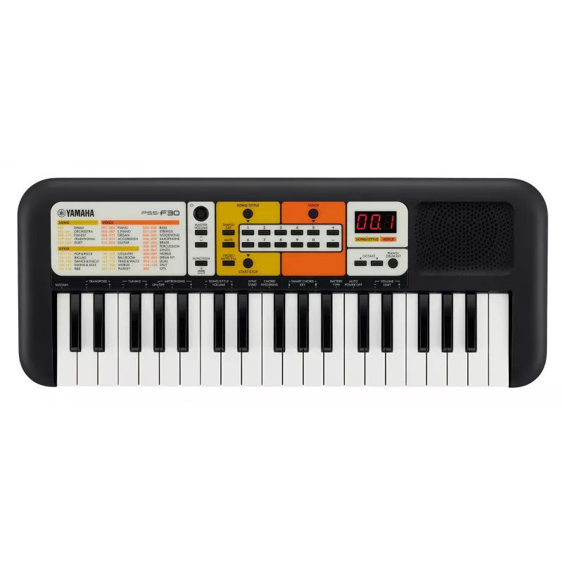 Yamaha PSS-F30 - klaviatūra