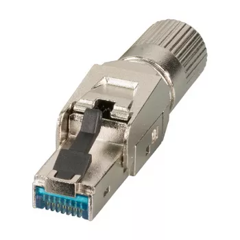 EFB Elektronik 88035P8.1 - RJ-45 - Sidabrinė - Kištukas - cinkas - Cat6 - 22/26