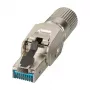 EFB Elektronik 88035P8.1 - RJ-45 - Sidabrinė - Kištukas - cinkas - Cat6 - 22/26