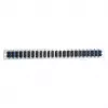 Front panel insert EFB Elektronik SB-FP-S-24SC-D-V-OS2 — 24× SC Duplex jungtys, OS2, vertikalus, juodas