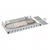 Pluošto sujungimo dėžutė EFB Elektronik BA71921L24, LC 9/125µm OS2, 24 atskirti pigtail'ai, 12 movų, ištraukiama