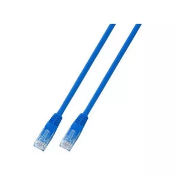EFB-Elektronik RJ45 komutacinis kabelis Cat.6 U/UTP PVC CCA Mėlynas 1m Gamintojas: EFB Elektronik (K8100BL.1)