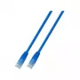 EFB-Elektronik RJ45 komutacinis kabelis Cat.6 U/UTP PVC CCA Mėlynas 1m Gamintojas: EFB Elektronik (K8100BL.1)