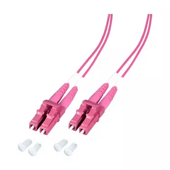 EFB Elektronik O0319.0,5-1.2 Šviesolaidinis kabelis 0,5 m 2x LC OM4 Violetinis (O0319.0,5-1.2)
