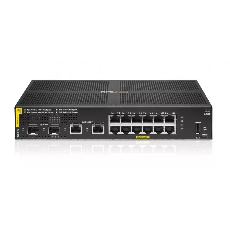 HPE ANW 6000 12G CL4 2F 139W -STOCK - komutatorius