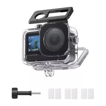 Vandeniui atsparus povandeninis korpusas 60 m kamerai DJI Osmo Action 6 / S4-wtp-12