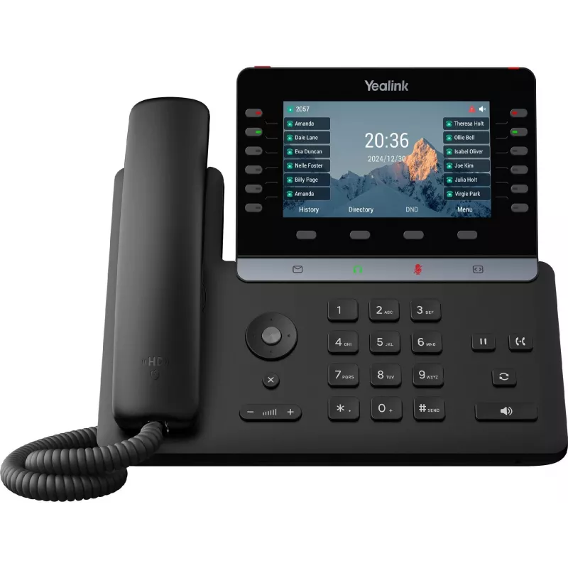 Yealink SIP-T85W Ekrano dalis