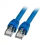 EFB-Elektronik RJ45 komutacinis kabelis Cat.8.1 S/FTP LSZH BC mėlynas 3m