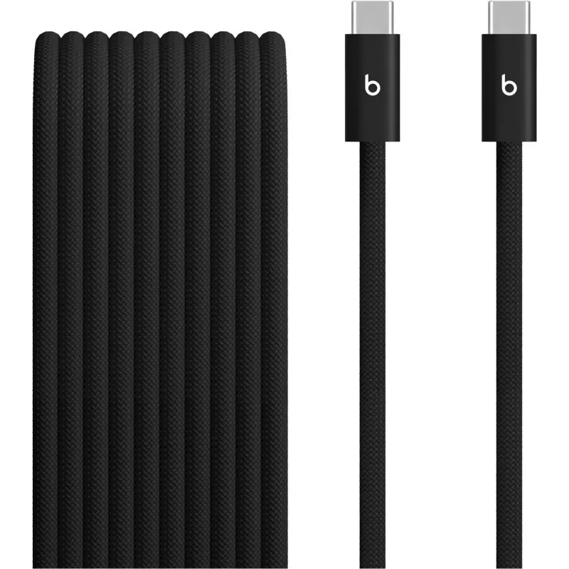 Apple Beats 240W USB-C į USB-C pintas laidas 3m Bolt Juoda MHX64ZM/A