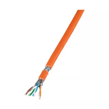 EFB-Elektronik LANCat.7 neapdorotas kabelis 1000 AWG23 S/FTP, 4P FRNC-B, CPR Dca, oranžinis, 500 m Gamintojas: EFB Elektronik (MK7101.500-CPR)