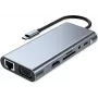 VALUE USB C prijungimo stotelė 11-in-1, 4K30 1x(HDMI/VGA/GbE), USB(3xA,1xC,1xC PD) (12.99.1143)