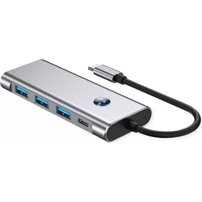 VALUE USB C dokinimo stotelė 7-in-1, 4K60 1xHDMI, 3xUSB-A, 1xSD/microSD, 1xC PD (12.99.1144)