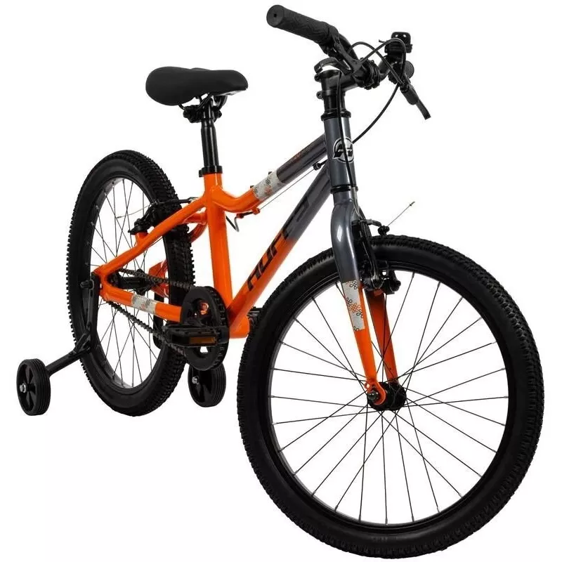 BMX dviratis Huffy HX PRO 20 alu, juodai oranžinis (53005W)