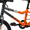 BMX dviratis Huffy HX PRO 20 alu, juodai oranžinis (53005W)