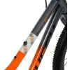BMX dviratis Huffy HX PRO 20 alu, juodai oranžinis (53005W)