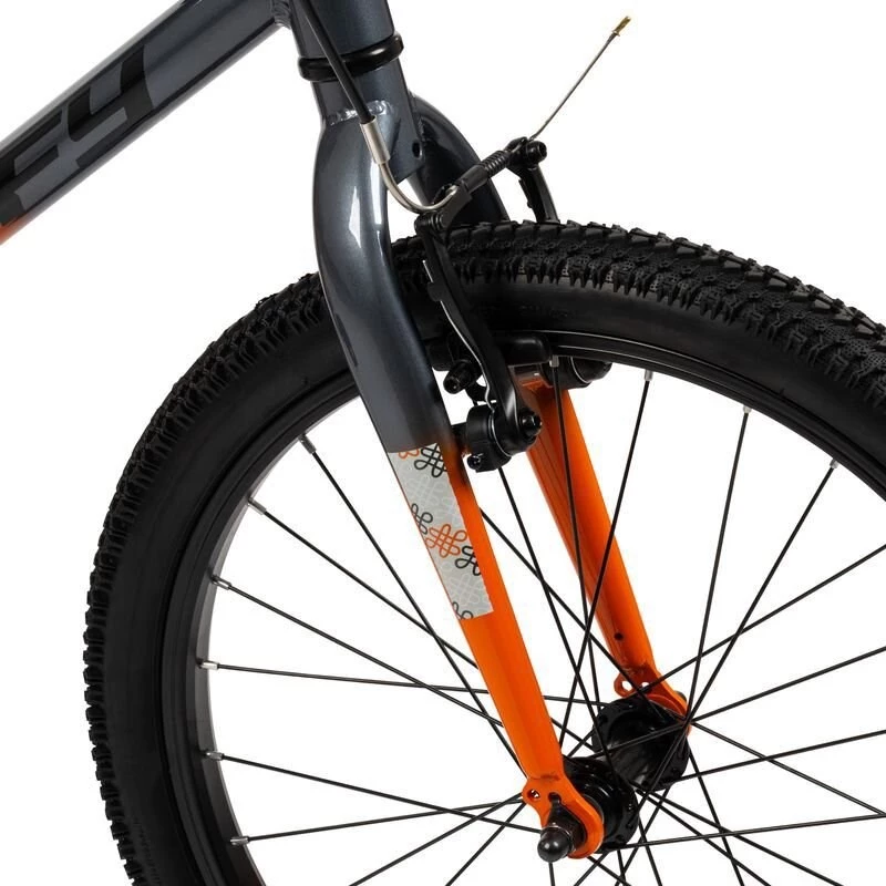 BMX dviratis Huffy HX PRO 20 alu, juodai oranžinis (53005W)