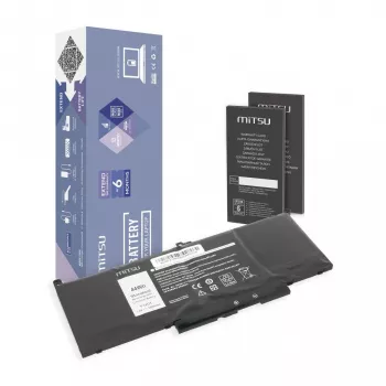 Baterija, skirta Dell Latitude 7390, 7490, 5800 mAh (44 Wh) 7,6–7,4
