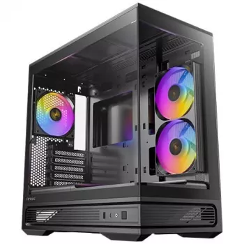 Antec Enclosure Mini C2M ARGB M-ATX/M-ITX o.N. BK mažmeninė pakuotė