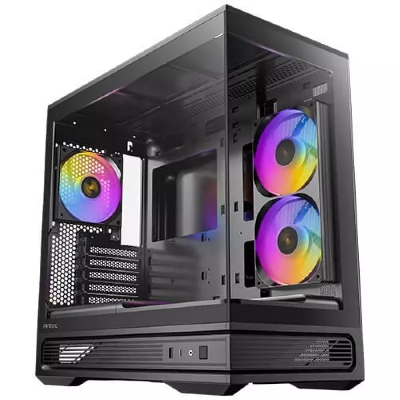 Antec Enclosure Mini C2M ARGB M-ATX/M-ITX o.N. BK mažmeninė pakuotė
