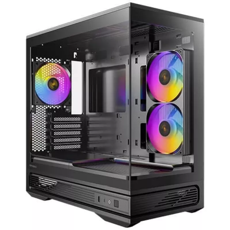 Antec Enclosure Mini C2M ARGB M-ATX/M-ITX o.N. BK mažmeninė pakuotė