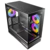 Antec Enclosure Mini C2M ARGB M-ATX/M-ITX o.N. BK mažmeninė pakuotė