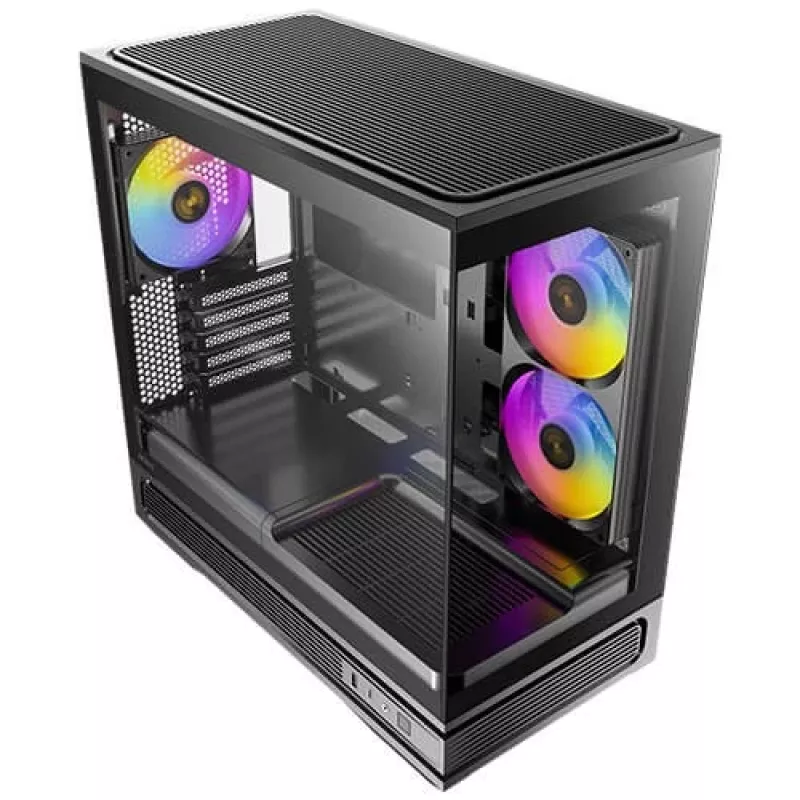 Antec Enclosure Mini C2M ARGB M-ATX/M-ITX o.N. BK mažmeninė pakuotė