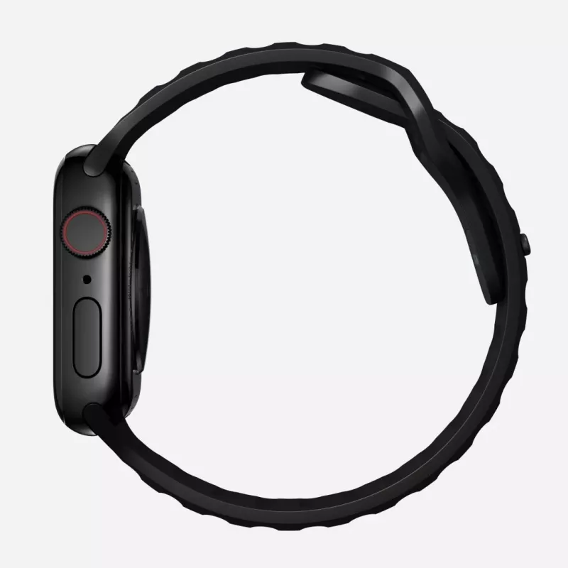 NOMAD Sport Band - dirželis Apple Watch 46mm/49mm su FKM (juodas)