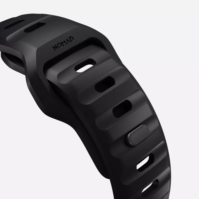 NOMAD Sport Band - dirželis Apple Watch 46mm/49mm su FKM (juodas)