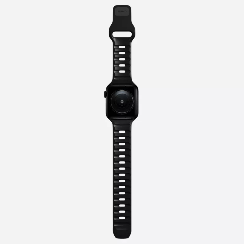 NOMAD Sport Band - dirželis Apple Watch 46mm/49mm su FKM (juodas)