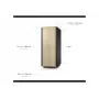 APC NetShelter - spinta (horizontali) - garso izoliacija - AC 230 V - klevo - 38U - 48,3 cm (19 colių)