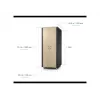 APC NetShelter - Spintelė (horizontali) - garsą izoliuojanti - AC 230 V - klevo spalvos - 38U - 48,3 cm (19 colių)